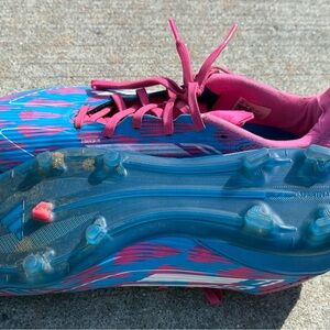 adidas f50 cleats Pink and Blue Soccer Cleats